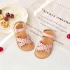 imageFlaryzone Girls Sandals Open Toe Summer Flats Dress Sandals Shoes ToddlerLittle KidFa33pink