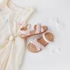 imageFlaryzone Girls Sandals Open Toe Summer Flats Dress Sandals Shoes ToddlerLittle KidFa40pink
