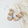 imageFlaryzone Girls Sandals Open Toe Summer Flats Dress Sandals Shoes ToddlerLittle KidFa40white