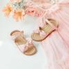 imageFlaryzone Girls Sandals Open Toe Summer Flats Dress Sandals Shoes ToddlerLittle KidFm07newpink