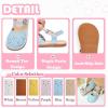 imageFlaryzone Girls Sandals Summer Flats Dress Sandals Shoes ToddlerLittle KidFa31blue