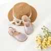 imageFlaryzone Girls Sandals Summer Flats Dress Sandals Shoes ToddlerLittle KidFa31purple