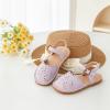 imageFlaryzone Girls Sandals Summer Flats Dress Sandals Shoes ToddlerLittle KidFa31purple