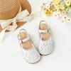 imageFlaryzone Girls Sandals Summer Flats Dress Sandals Shoes ToddlerLittle KidFa31white