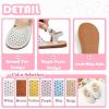 imageFlaryzone Girls Sandals Summer Flats Dress Sandals Shoes ToddlerLittle KidFa32white