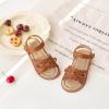 imageFlaryzone Girls Sandals Summer Flats Dress Sandals Shoes ToddlerLittle KidFa34brown