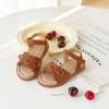 imageFlaryzone Girls Sandals Summer Flats Dress Sandals Shoes ToddlerLittle KidFa34brown