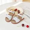 imageFlaryzone Girls Sandals Summer Flats Dress Sandals Shoes ToddlerLittle KidFa34white