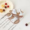 imageFlaryzone Girls Sandals Summer Flats Dress Sandals Shoes ToddlerLittle KidFa34white