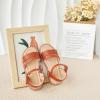 imageFlaryzone Girls Sandals Summer Flats Dress Sandals Shoes ToddlerLittle KidFa38brown