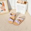 imageFlaryzone Girls Sandals Summer Flats Dress Sandals Shoes ToddlerLittle KidFa39purple