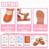 imageFlaryzone Girls Sandals Summer Flats Dress Sandals Shoes ToddlerLittle KidFa53brown