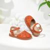 imageFlaryzone Girls Sandals Summer Flats Dress Sandals Shoes ToddlerLittle KidFa53brown