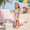 imageFlaryzone Girls Sandals Summer Flats Dress Sandals Shoes ToddlerLittle KidFa53white
