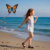 imageFlaryzone Girls Sandals Summer Flats Dress Sandals Shoes ToddlerLittle KidFr061black