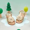 imageFlaryzone Girls Sandals Summer Flats Dress Sandals Shoes ToddlerLittle KidFr31gold