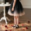 imageFlaryzone Girls Sandals Summer Flats Dress Sandals Shoes ToddlerLittle KidFr371black