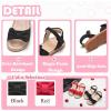 imageFlaryzone Girls Sandals Summer Flats Dress Sandals Shoes ToddlerLittle KidFr371black