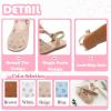 imageFlaryzone Girls Sandals Closed Toe Summer Flats Dress Sandals Shoes ToddlerLittle Kid08beige