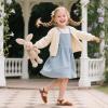 imageFlaryzone Girls Sandals Closed Toe Summer Flats Dress Sandals Shoes ToddlerLittle Kid08brown