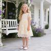 imageFlaryzone Girls Sandals Closed Toe Summer Flats Dress Sandals Shoes ToddlerLittle Kid08white