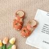 imageFlaryzone Girls Sandals Closed Toe Summer Flats Dress Sandals Shoes ToddlerLittle KidFa36brown