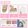 imageFlaryzone Toddler Girls Sneakers Little Girls Running Sports ShoesToddlerLittle KidsFm83gold
