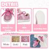imageFlaryzone Toddler Girls Sneakers Little Girls Running Sports ShoesToddlerLittle KidsFm83pink