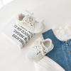 imageFlaryzone Toddler Girls Sneakers Little Girls Running Sports ShoesToddlerLittle KidsFm83white