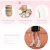 imageFlaryzone Toddler Girls Sneakers Little Girls Running Sports ShoesToddlerLittle KidsFm84gold
