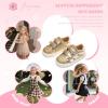 imageFlaryzone Toddler Girls Sneakers Little Girls Running Sports ShoesToddlerLittle KidsFm84gold