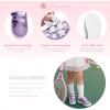 imageFlaryzone Toddler Girls Sneakers Little Girls Running Sports ShoesToddlerLittle KidsFm84purple