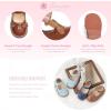 imageFlaryzone Toddler Little Girl Mary Jane School Uniform Oxfords Flat Dress ShoesBrownfr63