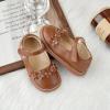 imageFlaryzone Toddler Little Girl Mary Jane School Uniform Oxfords Flat Dress ShoesBrownfr63