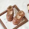 imageFlaryzone Toddler Little Girl Mary Jane School Uniform Oxfords Flat Dress ShoesBrownfr63