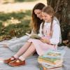 imageFlaryzone Toddler Little Girl Mary Jane School Uniform Oxfords Flat Dress ShoesFa01brown