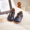 imageFlaryzone Toddler Little Girl Mary Jane School Uniform Oxfords Flat Dress ShoesFa01navy Blue