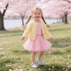 imageFlaryzone Toddler Little Girl Mary Jane School Uniform Oxfords Flat Dress ShoesLight Bluefr63