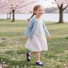 imageFlaryzone Toddler Little Girl Mary Jane School Uniform Oxfords Flat Dress ShoesNavy Bluefr63