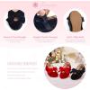 imageFlaryzone ToddlerLittle Girls Ballerina Flat Mary Jane Princess Dress Shoes  Wedding School PartyBlackfa11