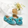 imageFlaryzone ToddlerLittle Girls Ballerina Flat Mary Jane Princess Dress Shoes  Wedding School PartyBluefa11