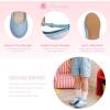 imageFlaryzone ToddlerLittle Girls Ballerina Flat Mary Jane Princess Dress Shoes  Wedding School PartyBluefb01
