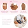 imageFlaryzone ToddlerLittle Girls Ballerina Flat Mary Jane Princess Dress Shoes  Wedding School PartyBrownfr11