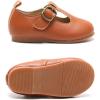 imageFlaryzone ToddlerLittle Girls Ballerina Flat Mary Jane Princess Dress Shoes  Wedding School PartyBrownfr25