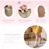 imageFlaryzone ToddlerLittle Girls Ballerina Flat Mary Jane Princess Dress Shoes  Wedding School PartyGoldfb02