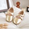 imageFlaryzone ToddlerLittle Girls Ballerina Flat Mary Jane Princess Dress Shoes  Wedding School PartyGoldfr381