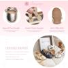 imageFlaryzone ToddlerLittle Girls Ballerina Flat Mary Jane Princess Dress Shoes  Wedding School PartyGoldfr381