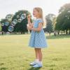 imageFlaryzone ToddlerLittle Girls Ballerina Flat Mary Jane Princess Dress Shoes  Wedding School PartyLight Bluefm15