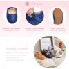 imageFlaryzone ToddlerLittle Girls Ballerina Flat Mary Jane Princess Dress Shoes  Wedding School PartyNavy Bluefr11