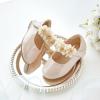 imageFlaryzone ToddlerLittle Girls Ballerina Flat Mary Jane Princess Dress Shoes  Wedding School PartyNudefr65